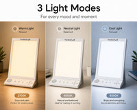 Focus Light desk lamp with physical push buttons and built-in focus timer