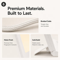 Focus Light with Calm Sound — Soft Rain and Ocean Waves speaker detail